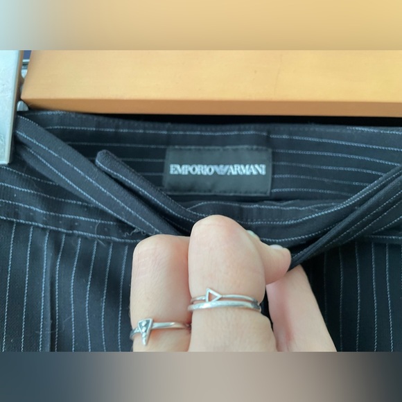 Emporio Armani wide leg pants. - Picture 2 of 3